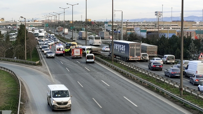 Anadolu Otoyolu'nda zincirleme kaza